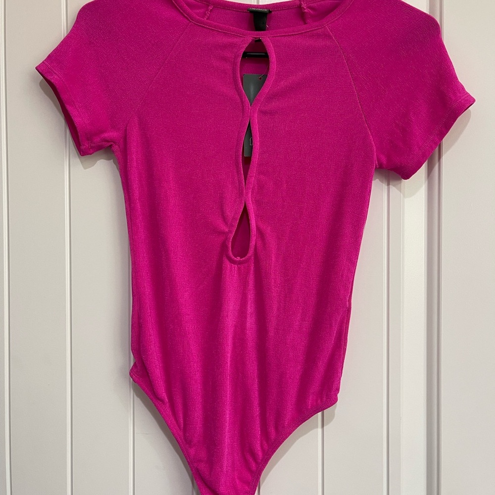 Target Pink Bodysuit Top Essential